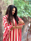 Red Stripe Print Co Ord