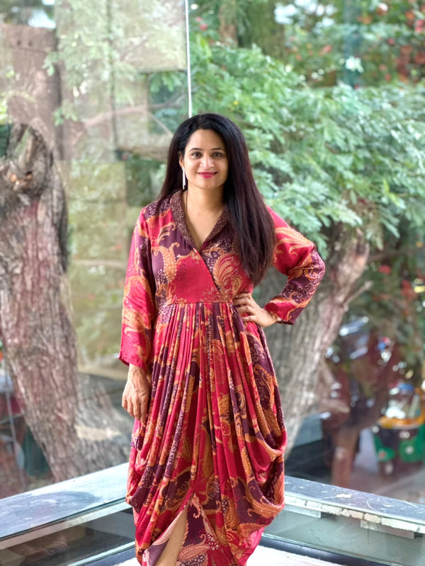 Brown Jacket Style Co Ord