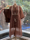 Brown Jacket Style Co Ord