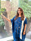 Blue Kaftan Co Ord
