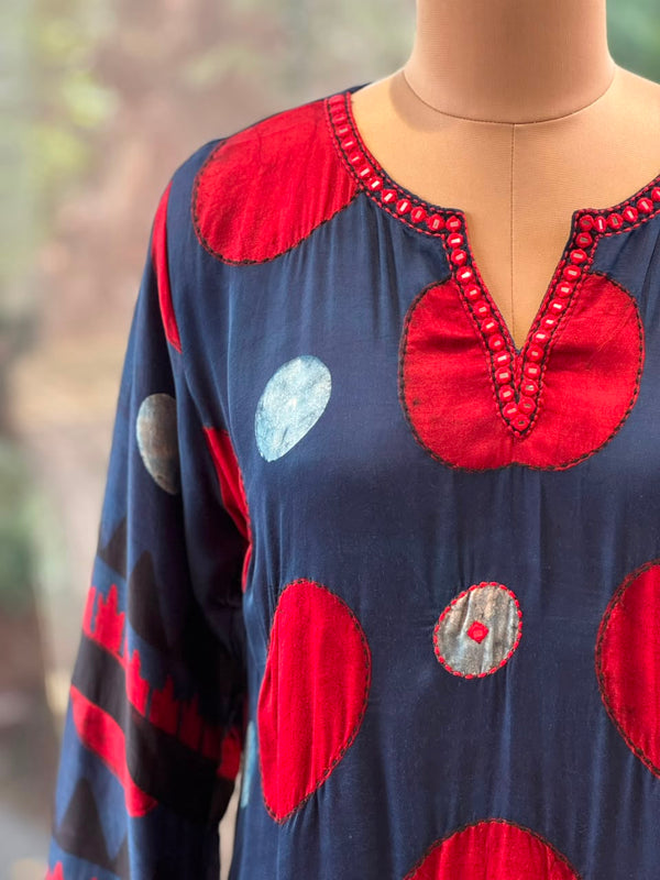Blue Polka Dot Co Ord