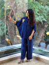 Royal Blue Kaftan Co Ord