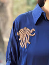 Royal Blue Kaftan Co Ord