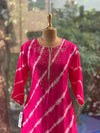 Pink Leheriya C o Ord