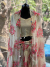 Floral Cape Set