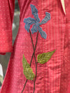 Pink Handloom Dot Co Ord