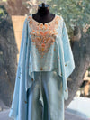 Blue Tisue Co Ord
