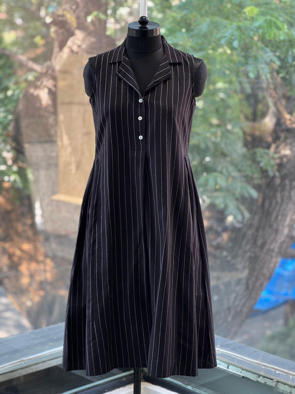 Black Sleeveless Tunic