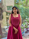Maroon Gown