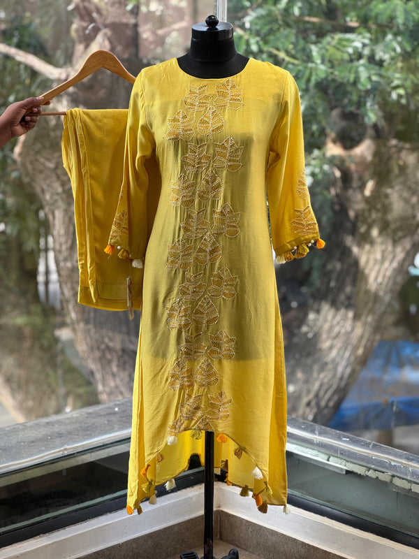 Yellow Asymmetric Co Ord