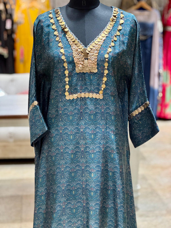 Blue Printed Co Ord