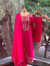 Pink Dupatta Set