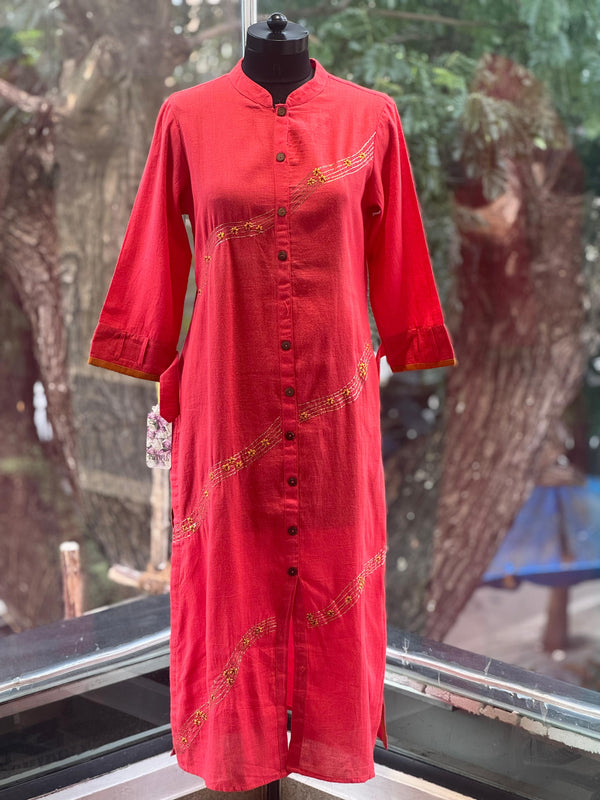 Front Slit Tunic
