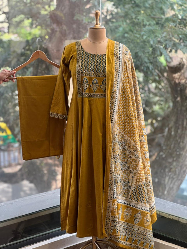 Mustard Suit Set