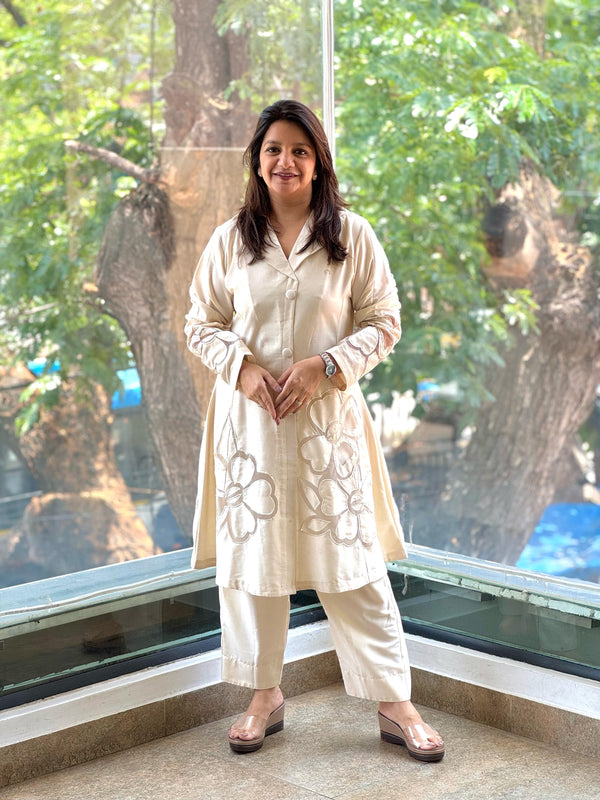 Cut Work Co Ord