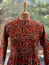 Rust Kalamkari Tunic