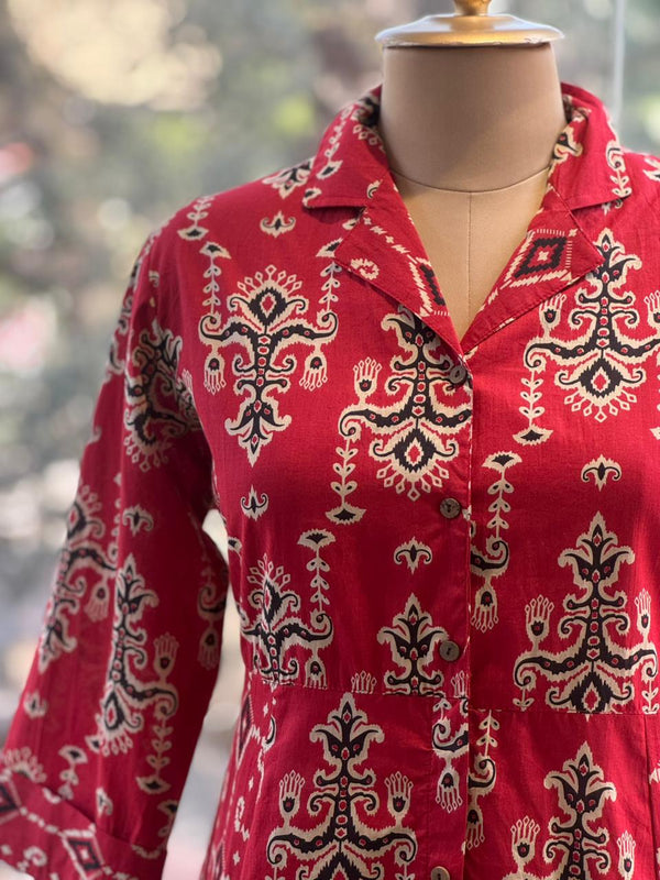 Redish Maroon Tunic