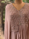 Light Pink Kaftan Style Gown