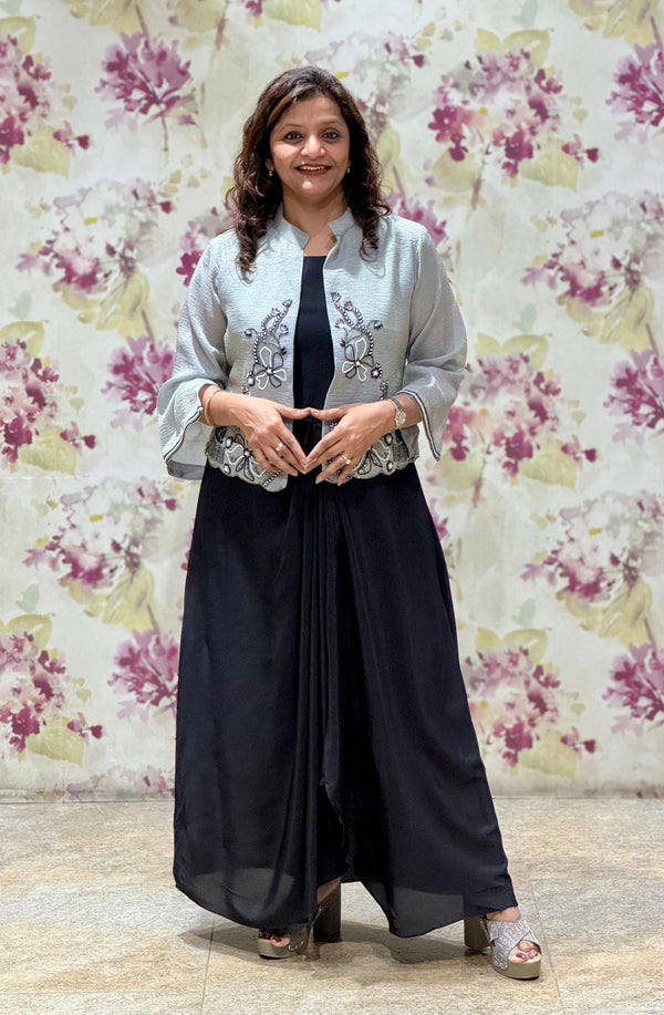 Black Grey tunic