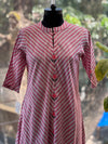 Pink Leheriya Tunic