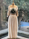 Off White Palazzo Set
