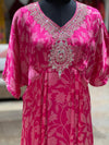 Pink Bandhej Co Ord