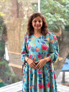 Blue Floral Tunic