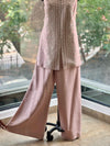 Pink Designer Made Palazzo Set