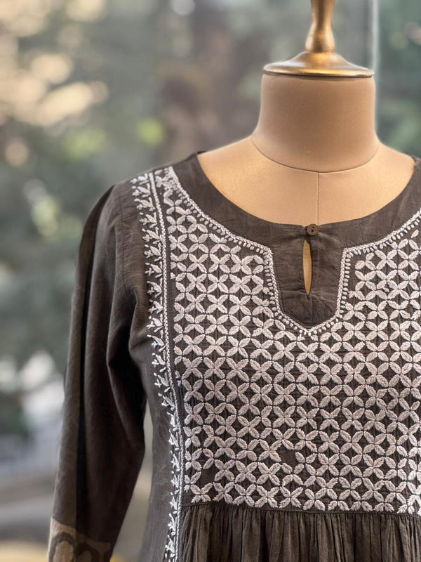 Mud Print Tunic