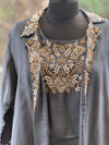 Grey Palazzo Set