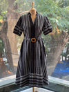 Black Abstract Tunic