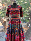 Multi Printed Lehenga