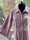Mauve Patch Work Co Ord