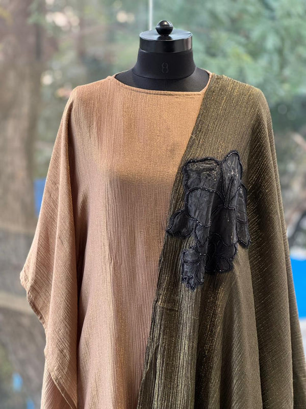 Tissue Kaftan Drape
