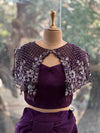 Purple Cape Set