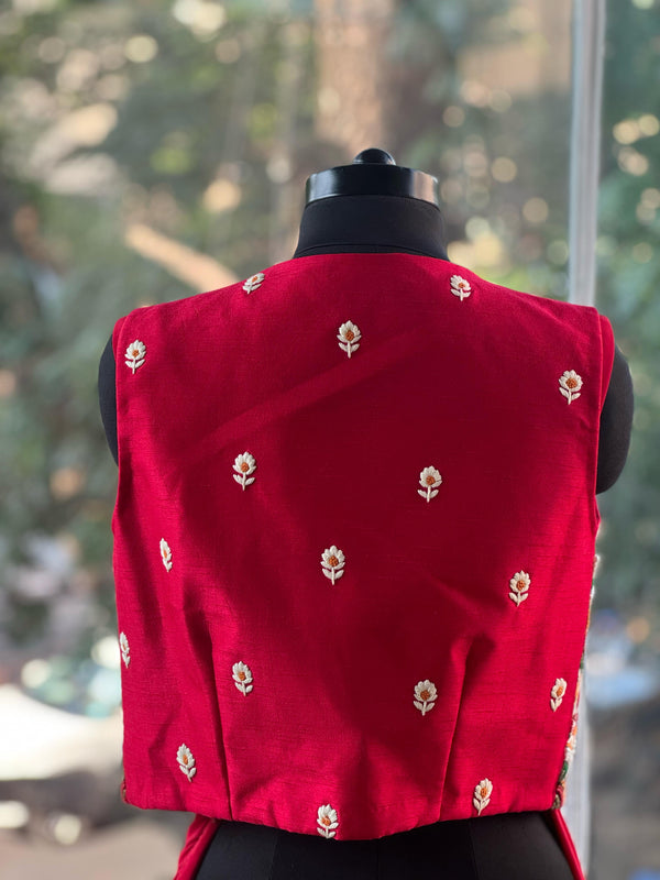 Red Jacket Set