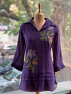 Purple Floral Co Ord