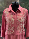 Pink Moti Work Tunic