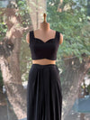 Black Skirt Set