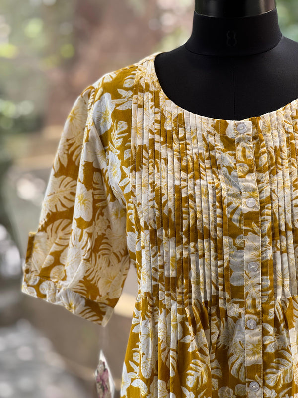 White/Yellow Floral Co Ord