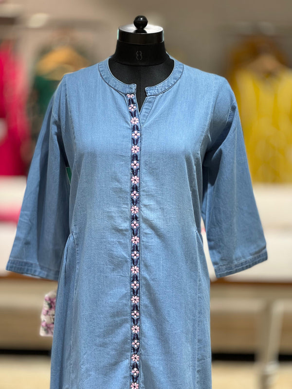 Blue Denim Tunic