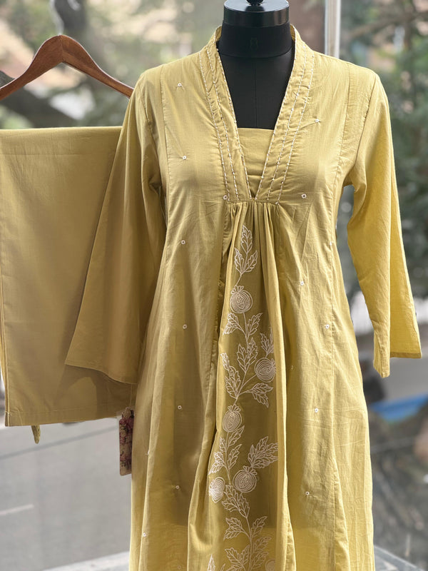 Light Yellow Co Ord