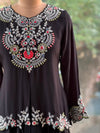 Black Skirt Set