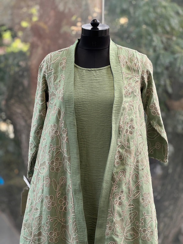 Green Jacket Set