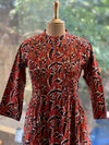 Rust Kalamkari Tunic