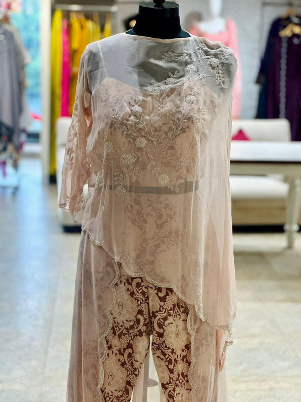 Peach Cape Style Co Ord
