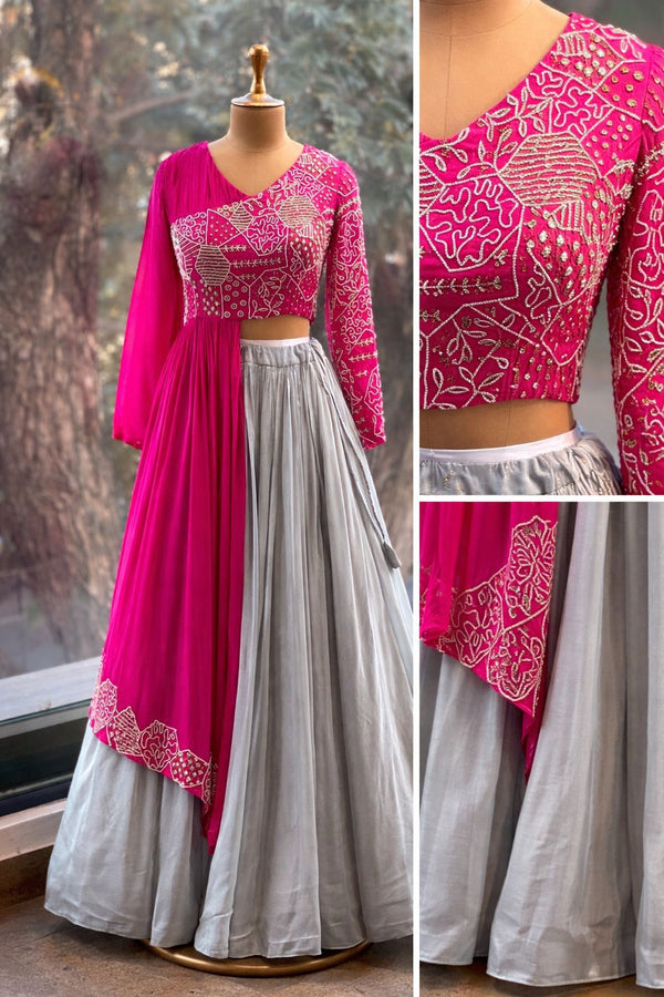 Pink Skirt Set