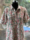 Floral Shirt Style Tunic