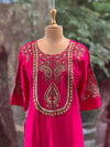 Pink Dupatta Set