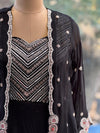 Black Designer Wear Gown